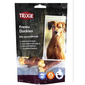 تشویقی مخصوص سگ تریکسی استخوان کلسیمی دور پیچ طعم اردک